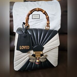 SOLD** Gucci Black and White Women's Bag
